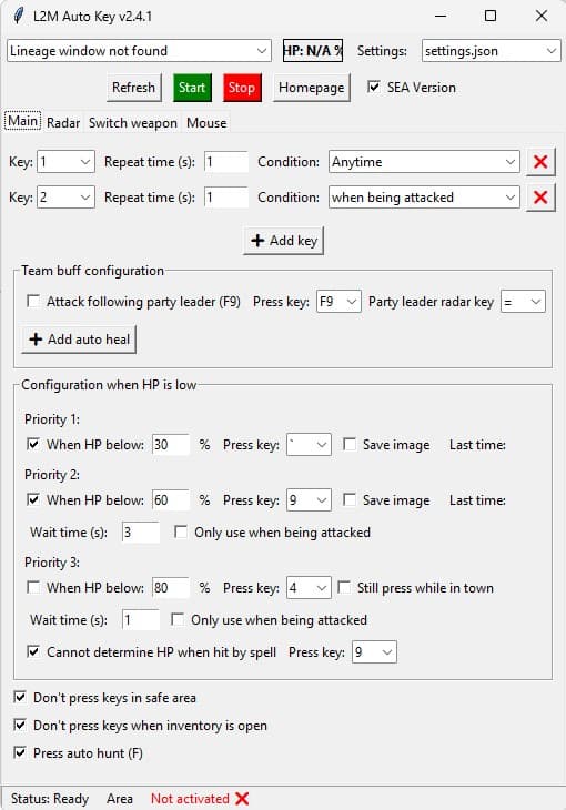 Lineage 2 mobile auto