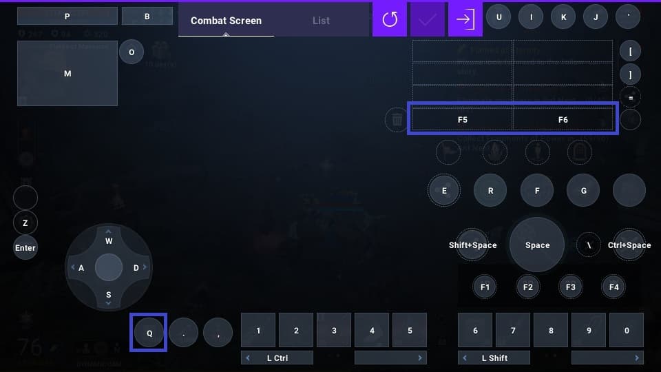 Advanced keyboard shortcut setup for v3
